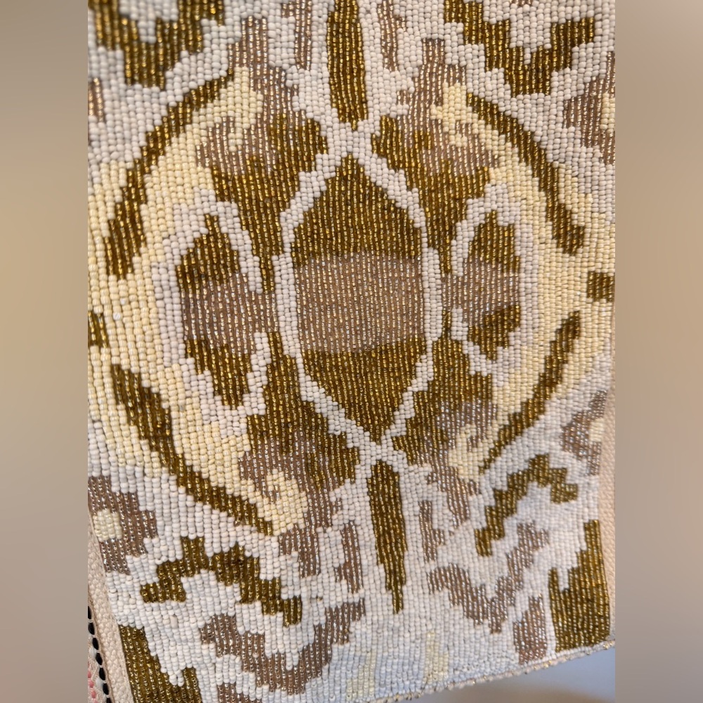 NWT America & Beyond Luxe Love Tote - Hand Beaded Large Tote Excellent gift idea - Picture 5 of 16